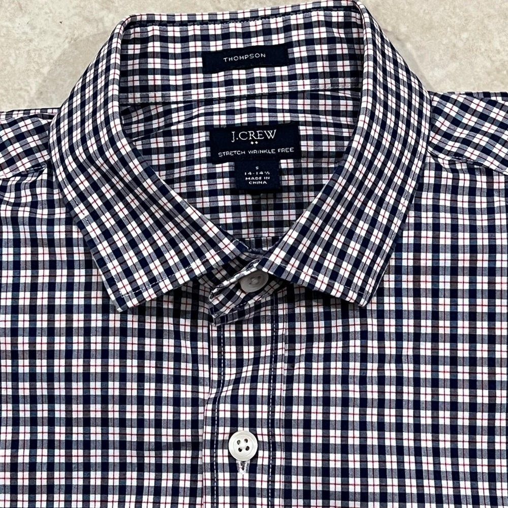 J Crew Thompson Stretch Wrinkle Free Size Small
